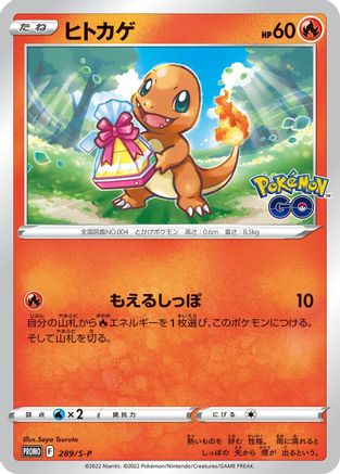[JP] Charmander - 289/S-P (289/S-P) - SP Sword  Shield Promos-1