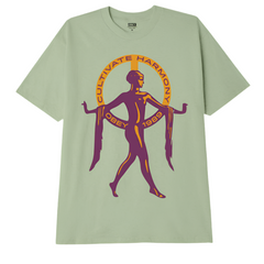 Obey 'Cultivate Harmony' Tee - Cucumber-1