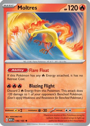 Moltres - 146/165 146 - Deck Exclusives-1