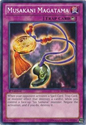 Musakani Magatama (SDWA-EN037) - Structure Deck: Samurai Warlords 1st Edition-1