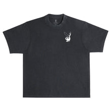 Color Bars X Playboy 'Flames 2.0 Boxy Fit' Tee - Black/White-1