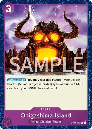Onigashima Island (ST04-017) - Revision Pack Cards-1