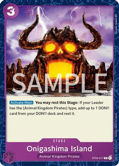 Onigashima Island (ST04-017) - Revision Pack Cards-1