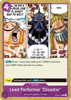 Lead Performer "Disaster" (ST04-014) - Revision Pack Cards-1