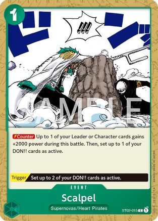 Scalpel (ST02-015) - Revision Pack Cards-1