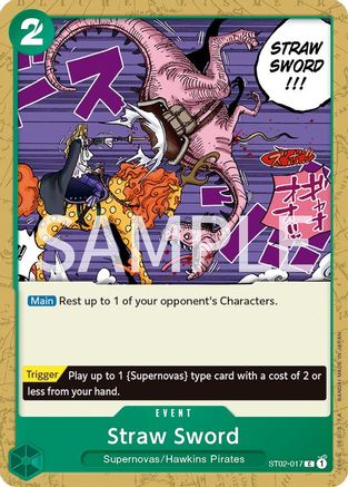 Straw Sword (ST02-017) - Revision Pack Cards-1