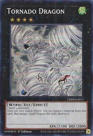 Tornado Dragon (SR) (CRBR-EN013) - Crossover Breakers 1st Edition-1