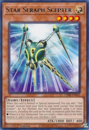 Star Seraph Scepter (CRBR-EN045) - Crossover Breakers 1st Edition-1