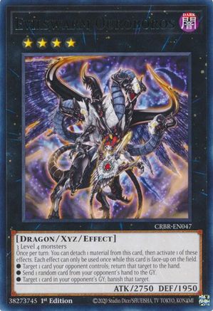 Evilswarm Ouroboros (CRBR-EN047) - Crossover Breakers 1st Edition-1