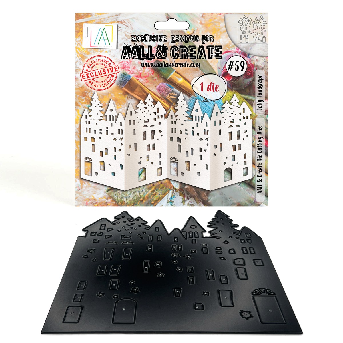 AALL and Create - Die-Cutting Die Set - Jolly Landscape-1