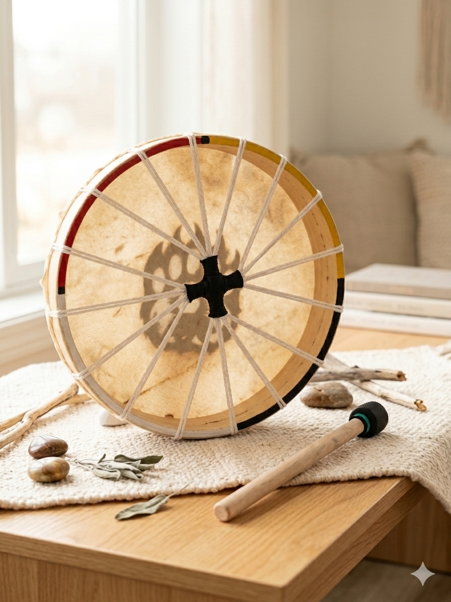 Butterfly 12” Hand drum-2