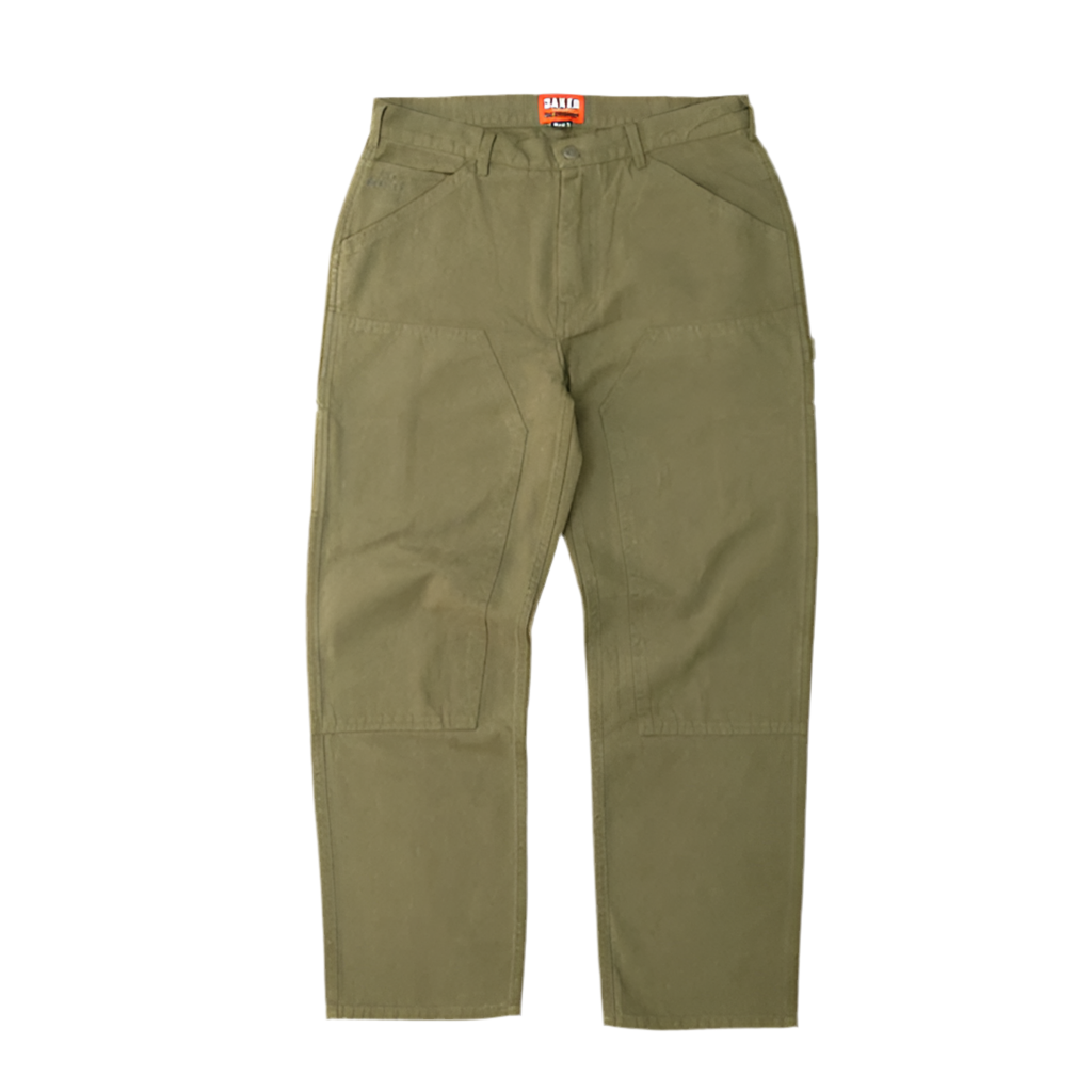 Baker 'Field Boss' Double Knee Carpenter Pants - Army Green-1
