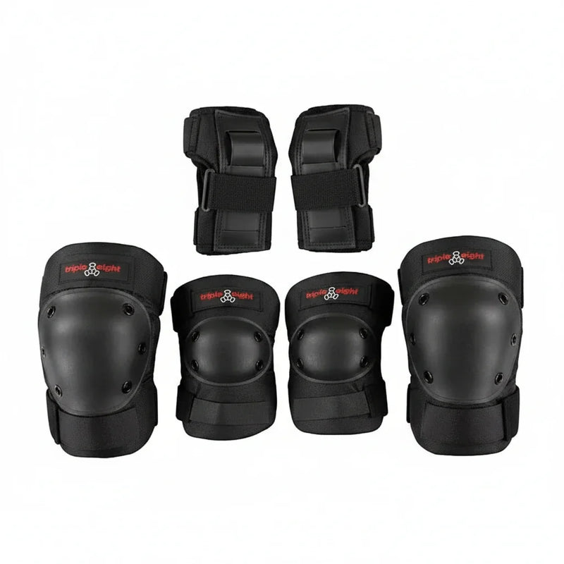 Triple 8 'Saver' Protective Gear - Black (3-Pack)-1