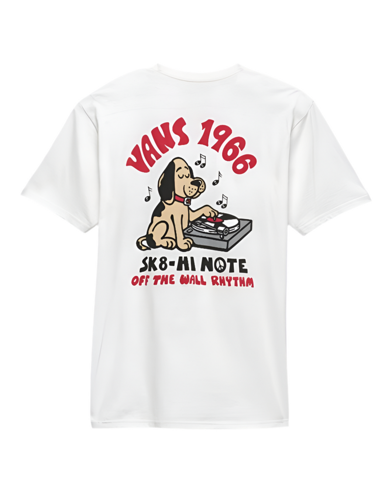 Vans 'Rhythm Pup' Tee - White-2