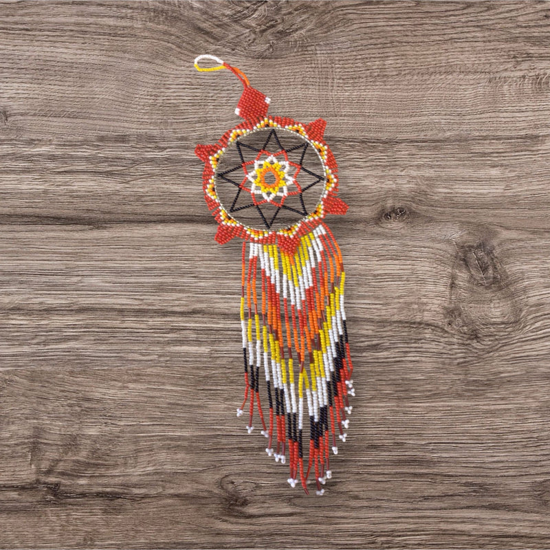 Red Sun Star Dream Catcher-1