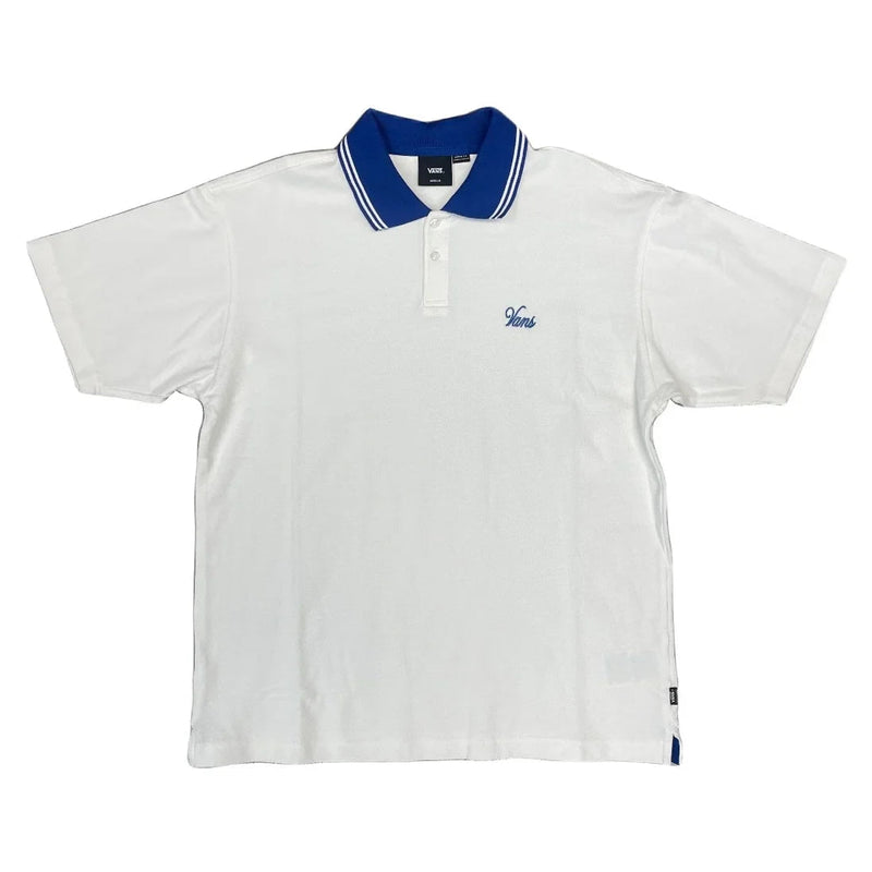 Vans 'Carson' Polo - White/Blue-1