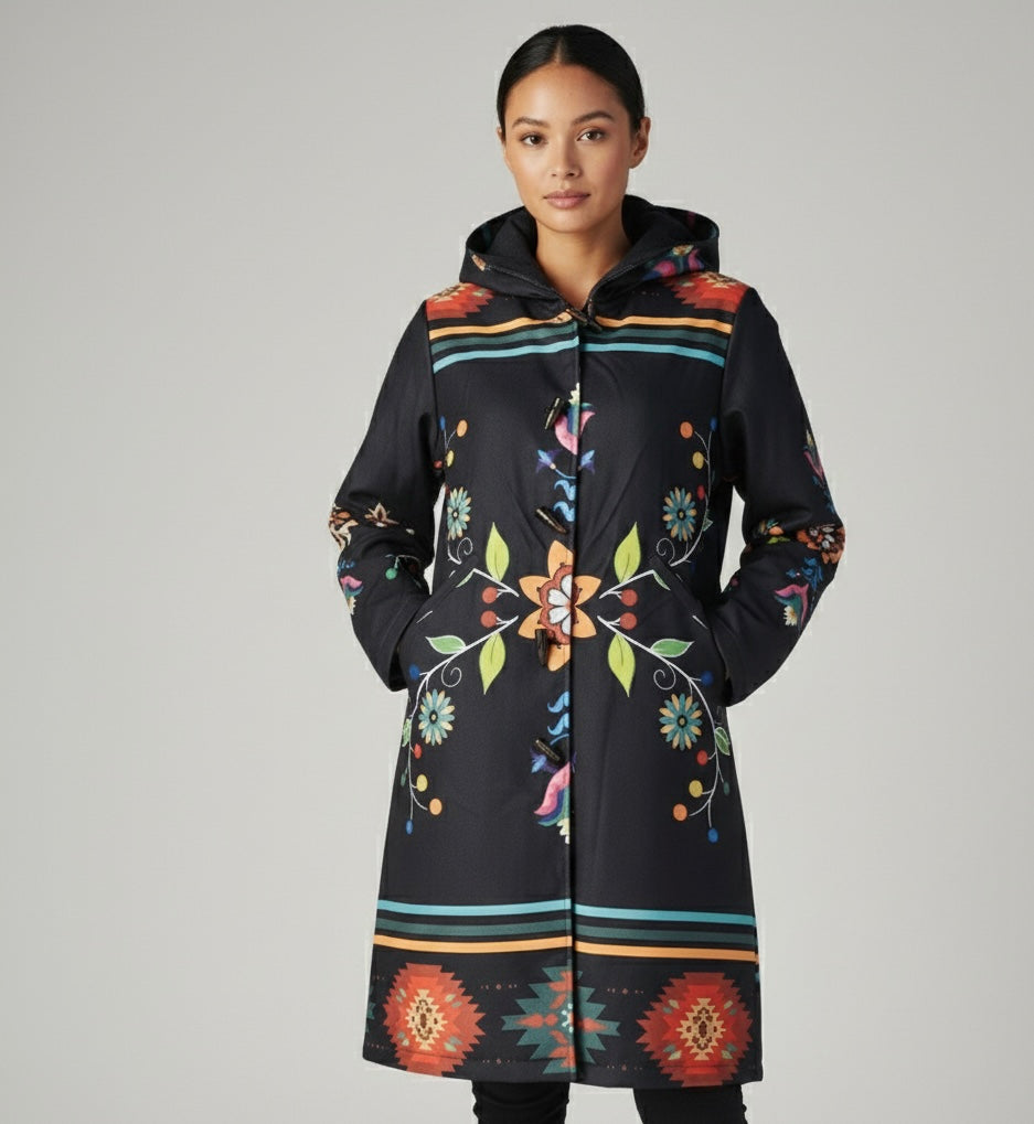 Sacred Bloom Long Coat-1