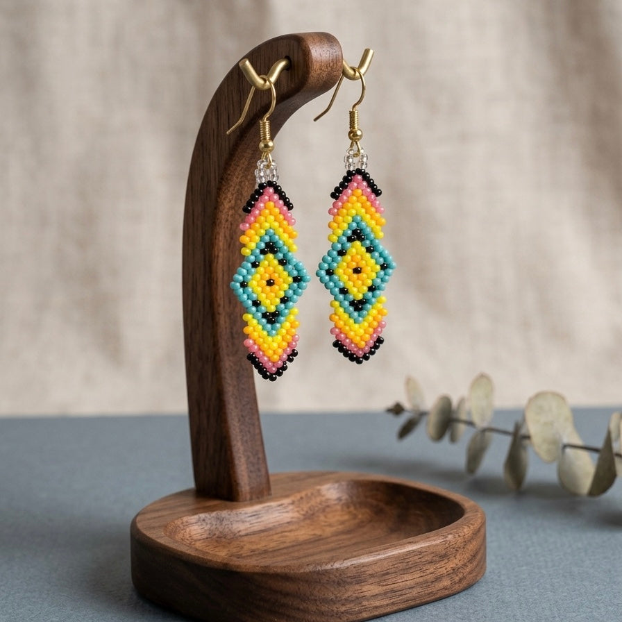 Soul Feather Earrings turquoise