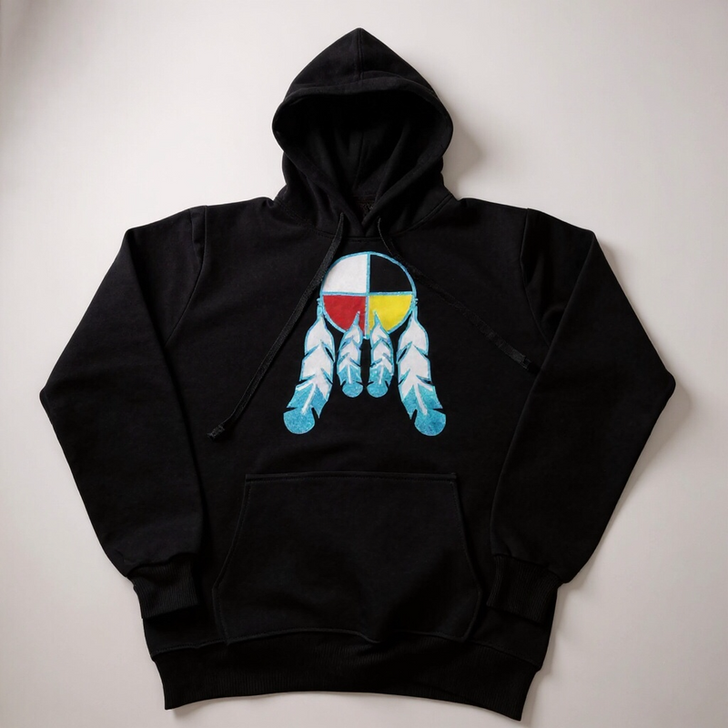 Embroidered Hoodies ( Dream Catcher)-2
