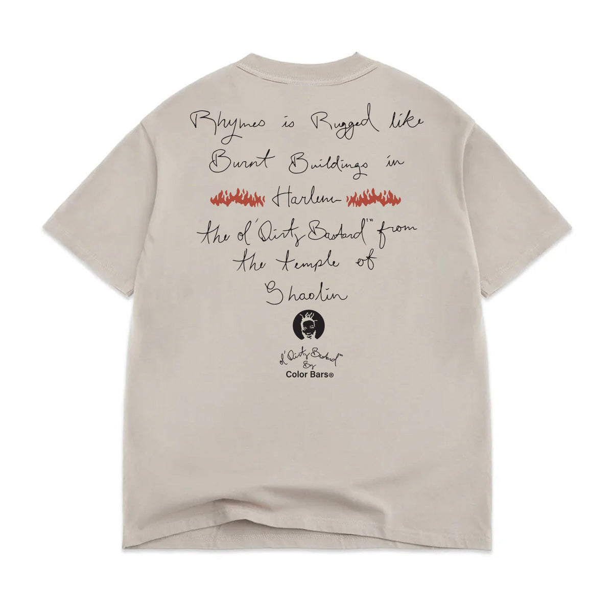 Color Bars 'Harlem' Tee - Tan-2