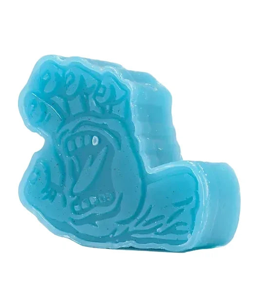 Santa Cruz 'Screaming Hand' Skateboard Wax - Blue-2