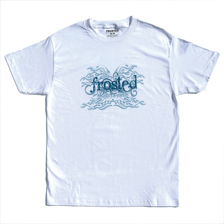 Frosted Skateboards 'Tribal' Tee - White-1