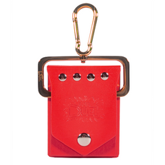 Hero Red Deck Box + Belt Loop - Hard Shell Faux Leather-5