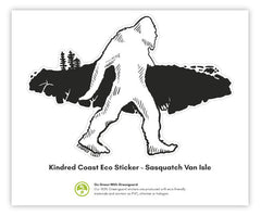 SASQUATCH VAN ISLE Eco Vinyl Stickers-2