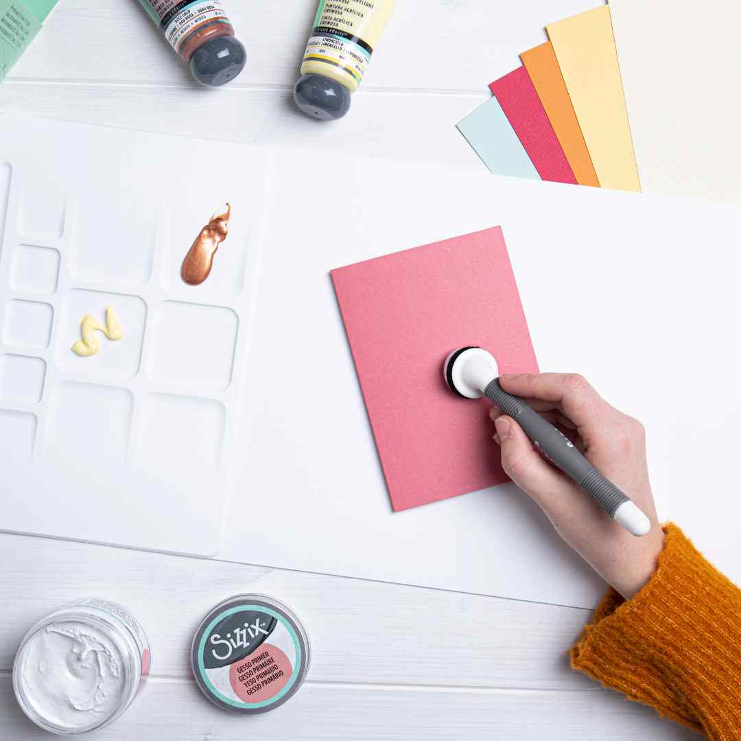 Sizzix Effectz Multimedia Mat A4 (White)-4
