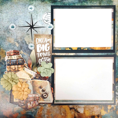 3Quarter Designs Adventures Return 12x12 Design Paper & Diecuts Set-11