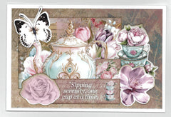 3Quarter Designs Positivi-Tea 6x4 Card Pack-10