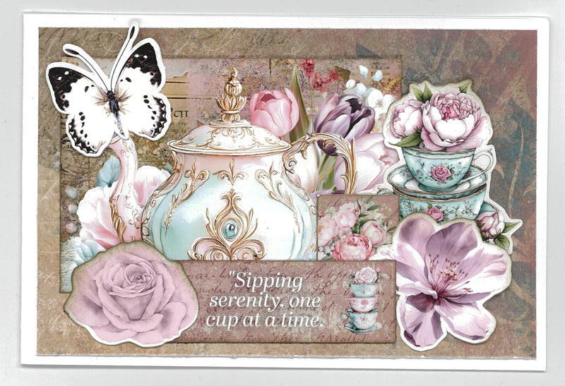 3Quarter Designs Positivi-Tea 6x4 Card Pack-10