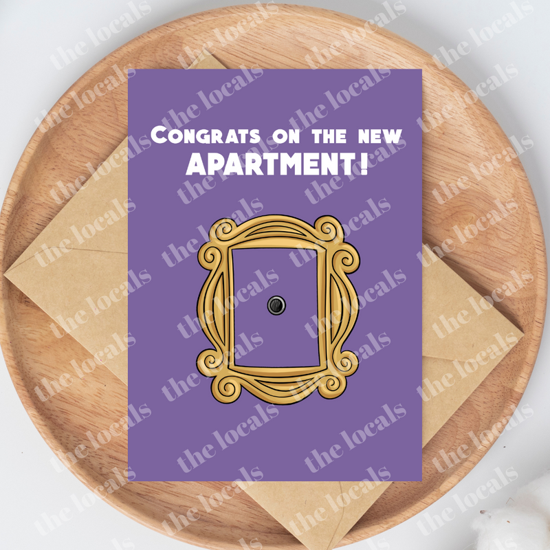 Congrats On The New Apartment Greeting Card-1