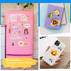 TeckWrap Inkjet Printable Sticker Vinyl - Matte or Gloss (15 PCS)-2
