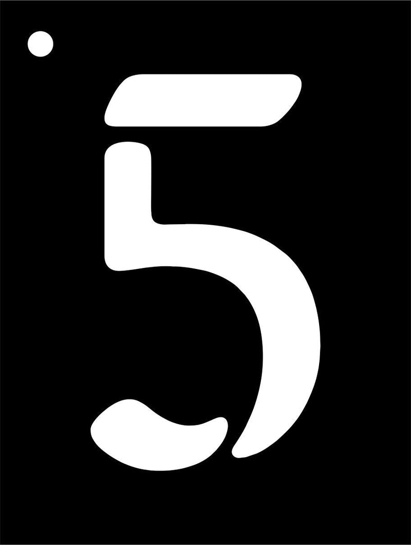 Mini Stencil Numbers-16