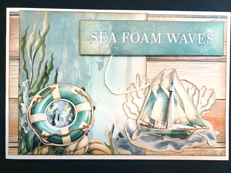 Paquete de tarjetas de 6x4 Maritime Tides de 3Quarter Designs-10
