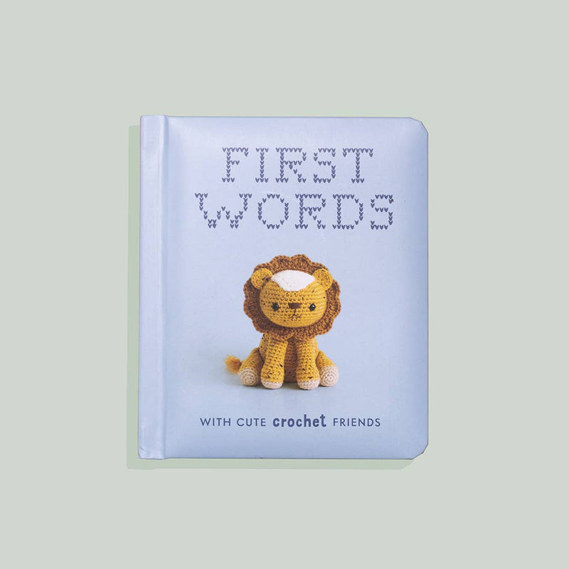 Paige Tate & Co. - First Words with Cute Crochet Friends (Baby Board Book) - Ages 1–3-1