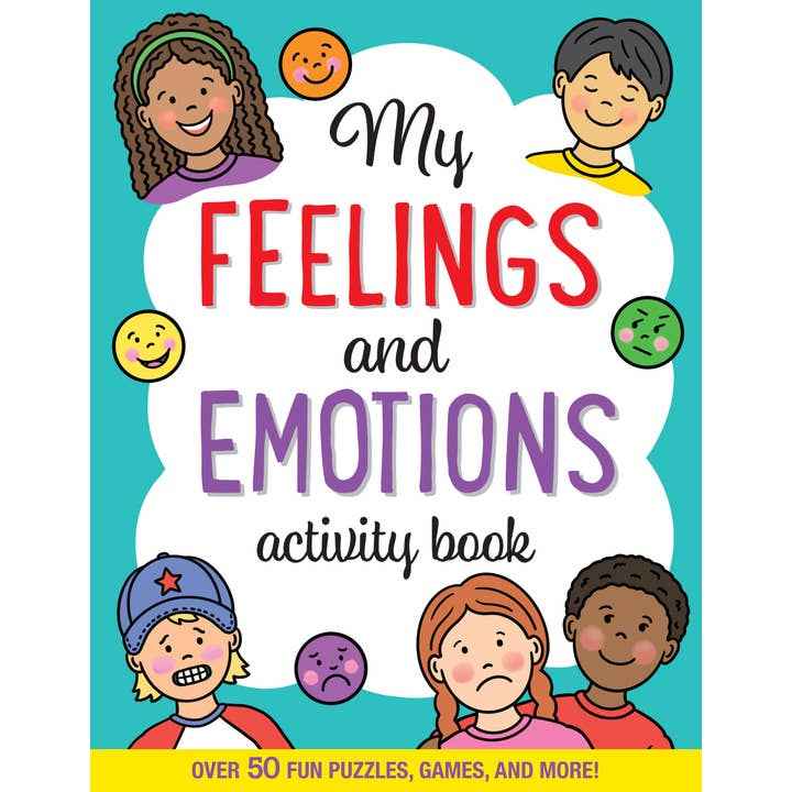Peter Pauper Press - My Feelings and Emotions Activity Book - Ages 3+-1