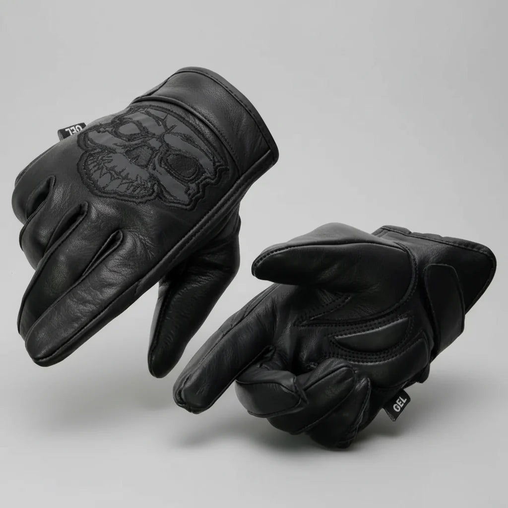BOL/Open Road Men's Reflective Skull Gloves-5