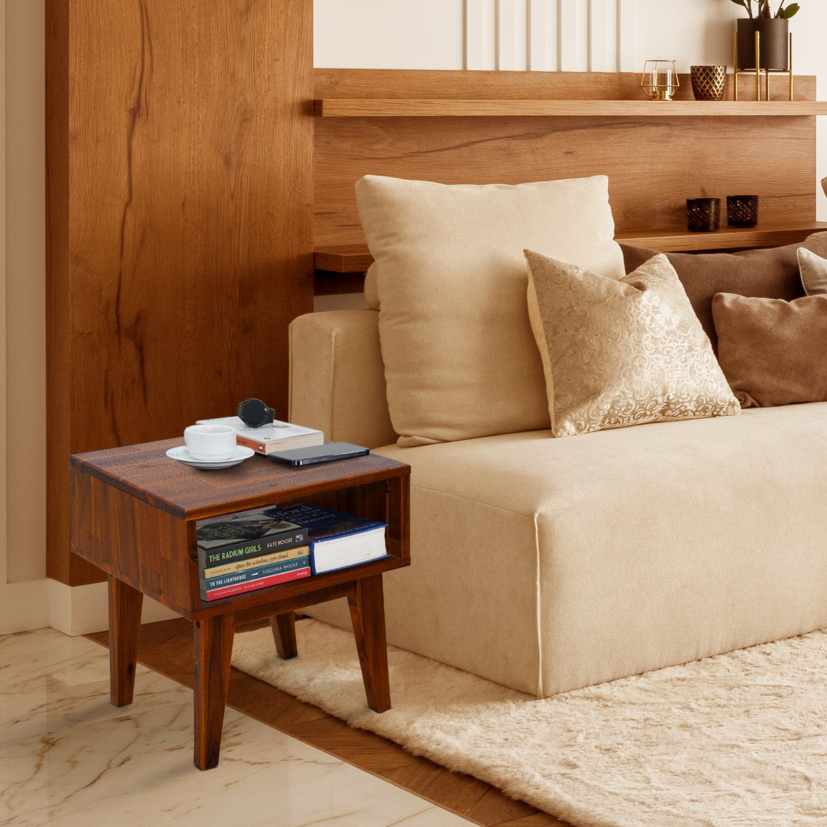 Mesita de Noche de Madera Maciza Serena-30