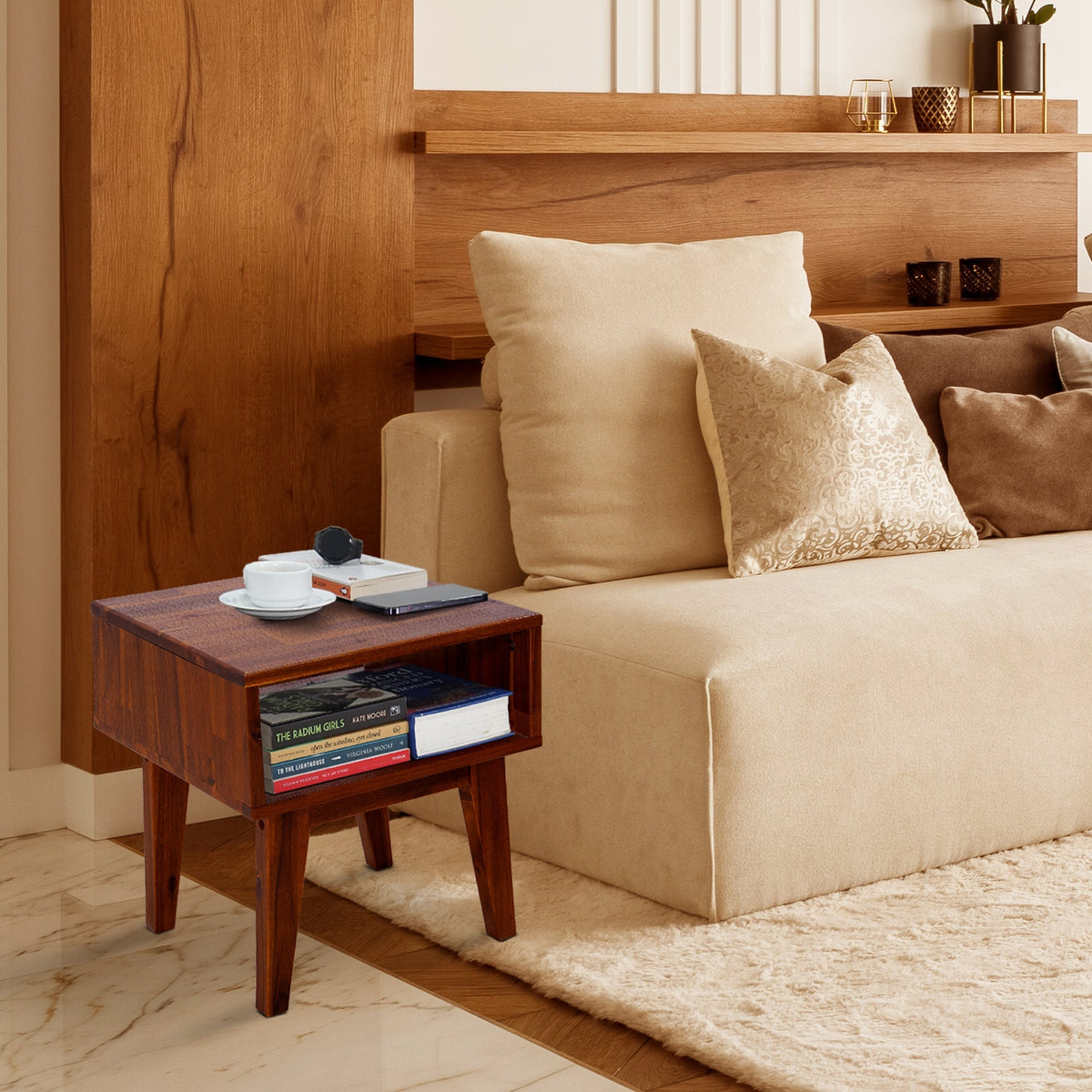 Mesita de Noche de Madera Maciza Serena-44