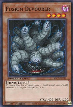 Fusion Devourer (SBC2-ENE11) - Speed Duel: Battle City Finals 1st Edition-1