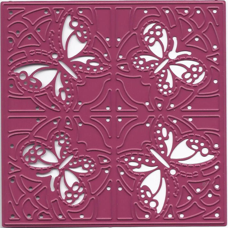 Joy! Crafts Dies - Fantasy Butterflies Square-1