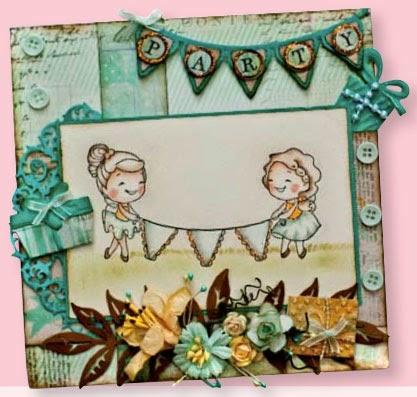 Joy! Crafts die - Party Flags-2