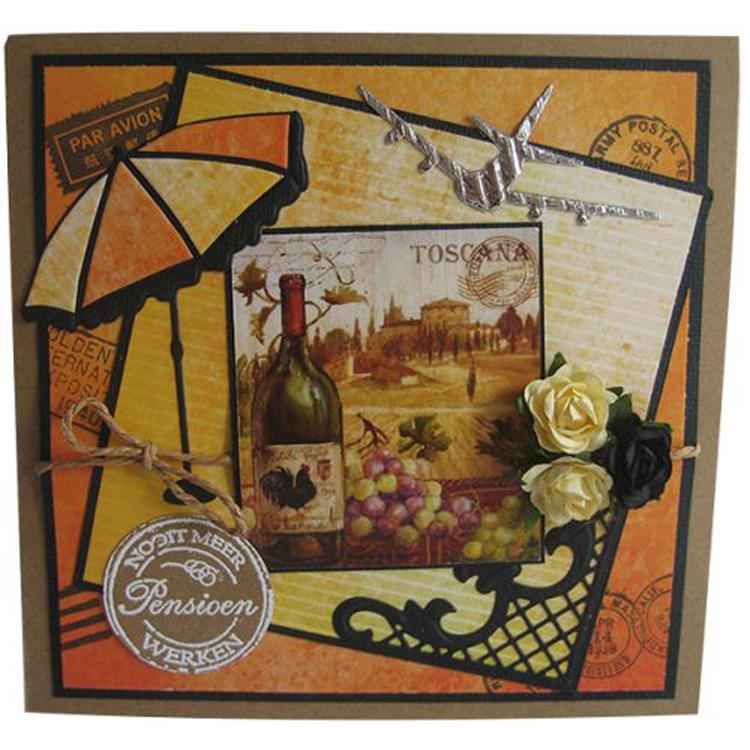 Joy! Crafts Cutting and Embossing die - Umbrella-3