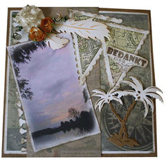 Joy! Crafts Cutting & Embossing Die - Two Feathers 2-3