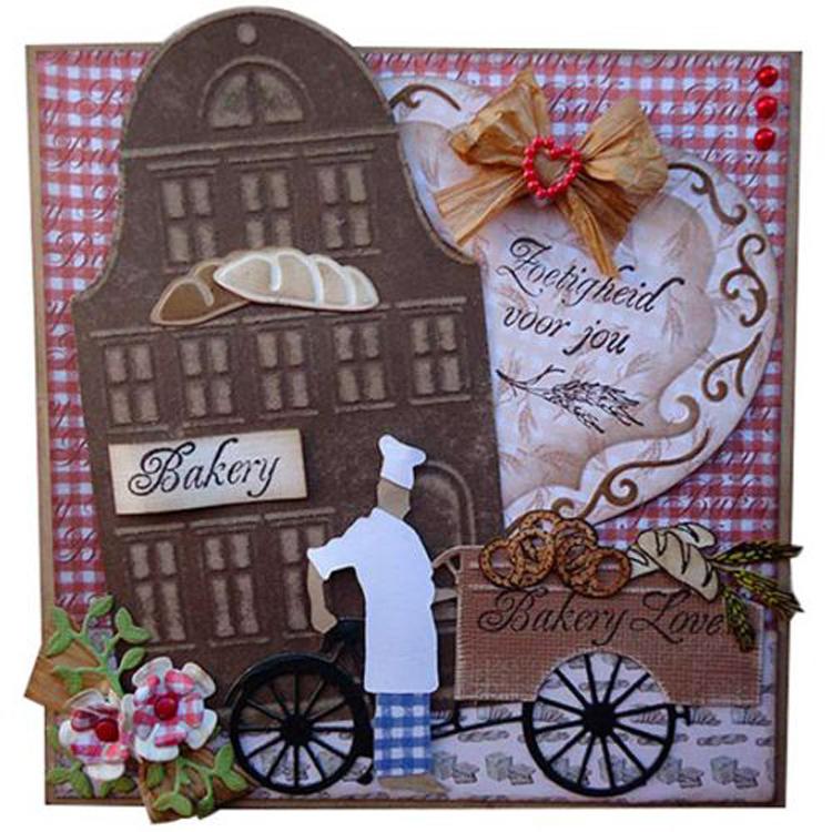 Joy! Crafts Cutting & Embossing Die Bakery -Baker-2