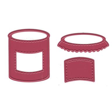 Joy! Crafts Cutting & Embossing Die -Candy Jar-1