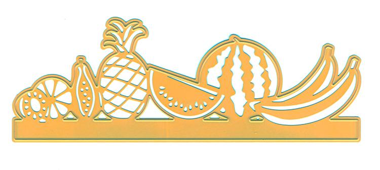 Joy! Crafts Cutting and Embossing Dies - fruit-1