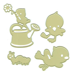 Joy! Crafts Cutting & Embossing Die -  (4pcs) Spring Birds-1